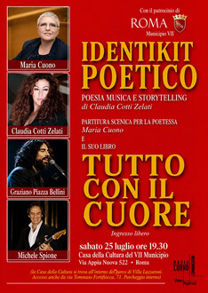 Ritorna a Roma Identikit Poetico Tutto con il cuore