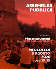 Assemblea pubblica sulla questione ex-Ilva