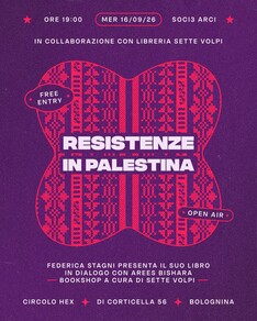 Presentazione di Resistenze in Palestina