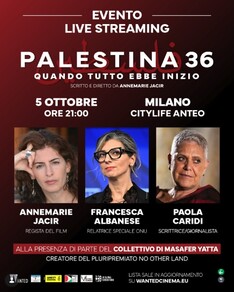 Palestina 36: Quando Tutto Ebbe Inizio