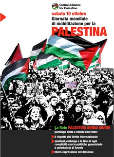 Giornata mondiale di mobilitazione per la Palestina