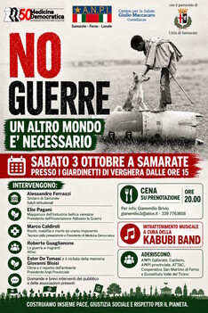No Guerre: Un Altro Mondo è Necessario