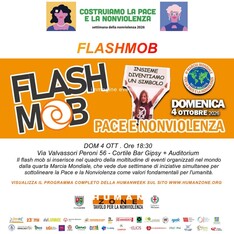 Costruiamo la pace e la nonviolenza - FlashMob