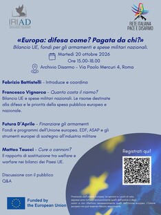 Europa: difesa come? Pagata da chi?