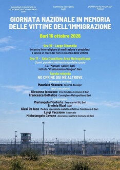 Giornata Nazionale in Memoria delle Vittime dell'Immigrazione