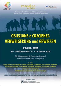 OBIEZIONE E COSCIENZA