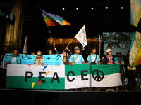 marciatori sul palco