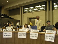 un parte della delegazione italiana