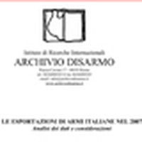 Esportazione di armi italiane nel 2007