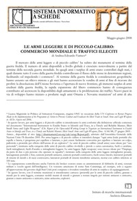 Le armi leggere e di piccolo calibro: commercio mondiale e traffici illeciti