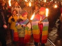 marcia pace Bergamo 2007, famiglia umana: comunità di pace
