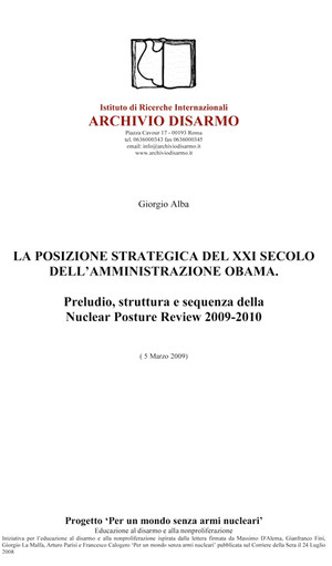 Nuclear posture