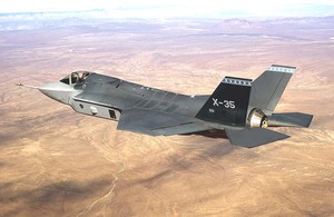 Cacciabombardiere F-35 della Lockeed Martin (Joint Strike Fighter)