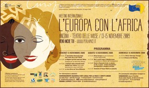 L'Europa con l'Africa (locandina)