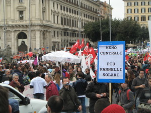 Roma sabato 20 marzo 2010 MANIFESTAZIONE NAZIONALE perché l'acqua rimanga un bene pubblico