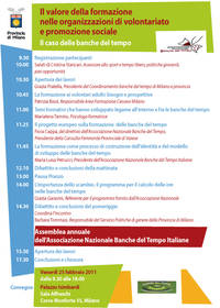 Il valore della formazione nelle organizzazioni di volontariato e promozione sociale. Il caso delle banche del tempo.