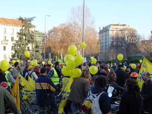 Concentramento in Piazza Giulio Cesare