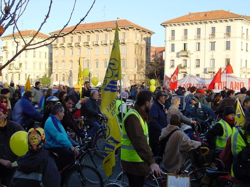Concentramento in Piazza Giulio Cesare