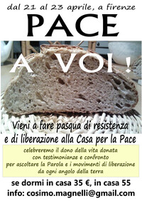 Pace a voi!