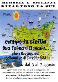 Memoria e speranza ripartono da sud