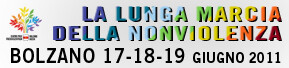 Banner Marcia Nonviolenza