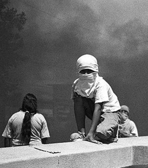 Foto scattata durante le proteste in Argentina del 2001