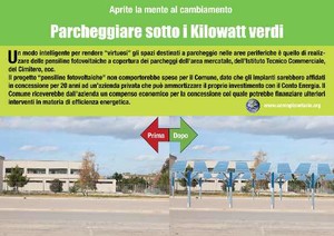 Parcheggiare sotto i Kw verdi