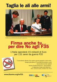 Firma anche tu... contro gli F-35