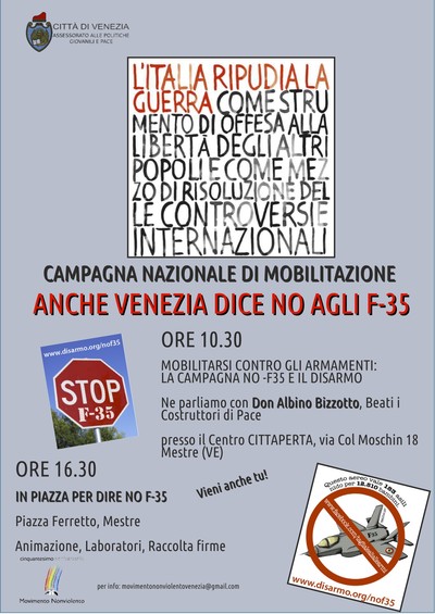 NO F35 Venezia