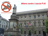 Il Comune di Milano aderisce a “Taglia le ali alle armi”: i soldi dei caccia vadano a politiche sociali e di sviluppo