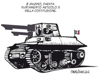 Con i miei connazionali, oltre le parate e i cacciabombardieri