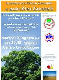 Incontro con p. Alex Zanotelli ...martedì 21 agosto