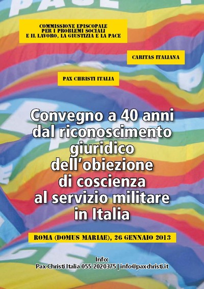 Locandina convegno obiezione di coscienza