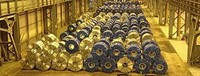 La merce sequestrata nel deposito Ilva