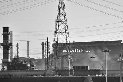 Impianti delllo stabilimento Ilva di Taranto