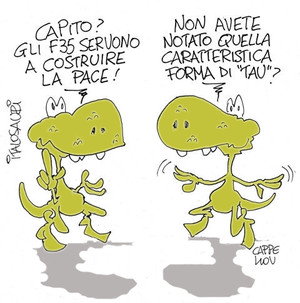 Vignette per la Pace: F-35