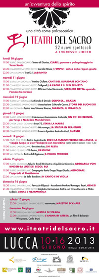 I Teatri del sacro