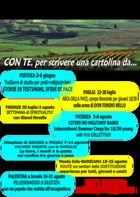 Un'estate piena di... esperienze forti con Pax Christi