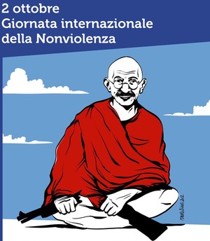 Gandhi Giornata Nonviolenza