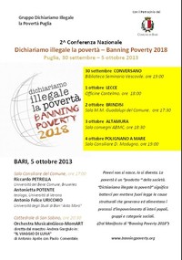 Dichiariamo illegale la povertà