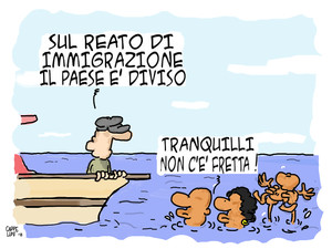 Immigrazione: con calma!