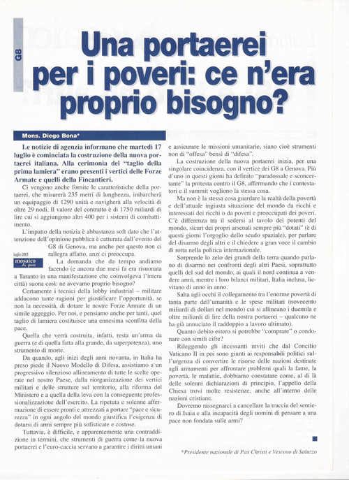 Testo dell'articolo