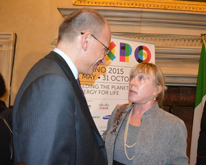 Il colloquio tra Jody Williams ed Enrico Letta
