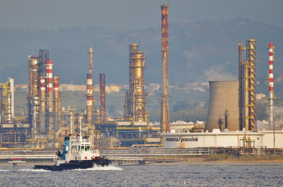 la raffineria di milazzo