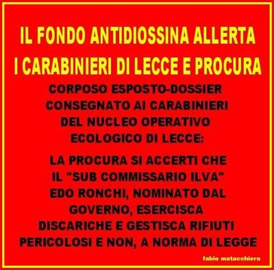 il nuovo comunicato del fondo anti diossina