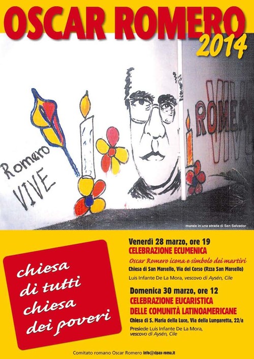 Locandina Oscar Romero 2014