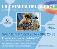 LA CHIMICA DELLA PACE 1 MARZO Trento