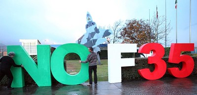 NO F35 "gigante"