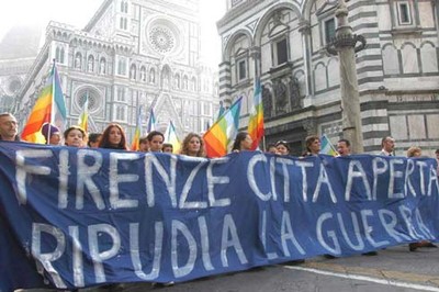 Firenze contro la guerra, un passo di Pace