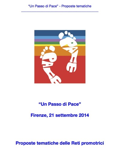 Proposte per un Passo di Pace